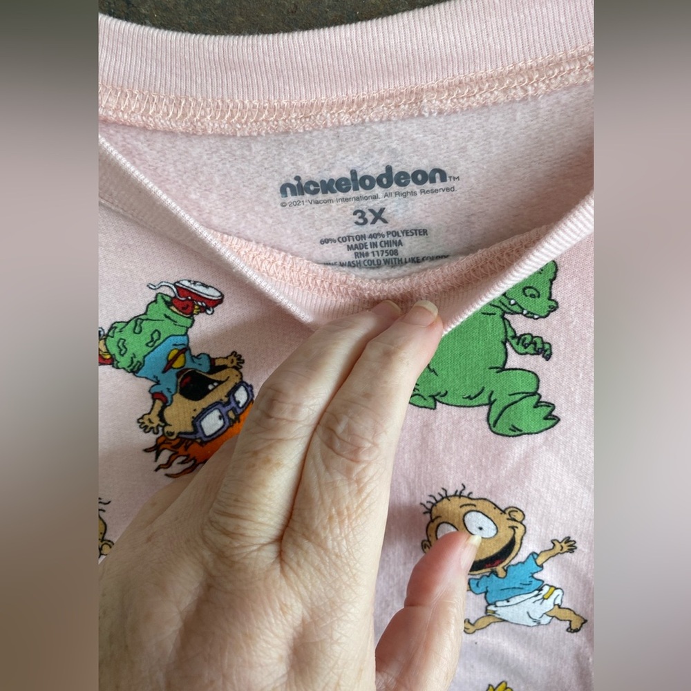 NICKELODEON SHIRT 3x